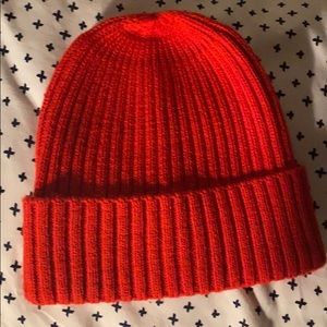 Brandy Melville red beanie